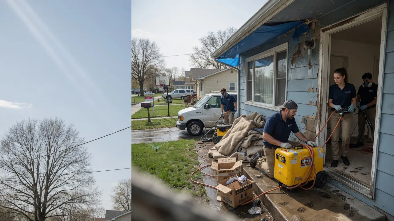 Basement Flood Cleanup in Watervliet, MI near me